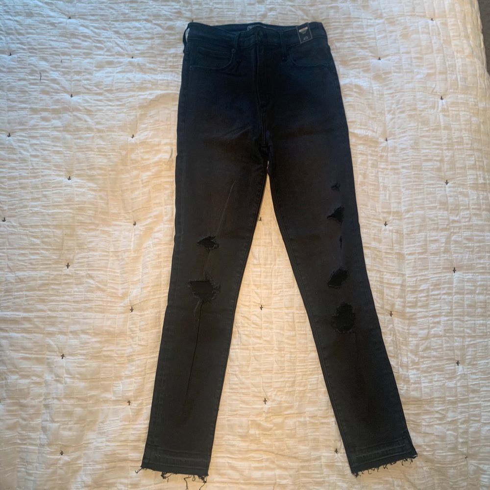 Abercrombie Simone High Rise Ankle Jean